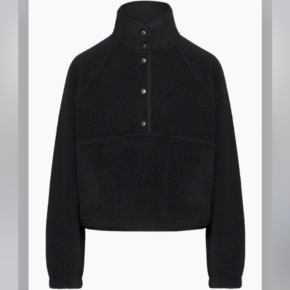 Aritzia Sunday Best BIGFOOT POLAR 1/2 SNAP SWEATER